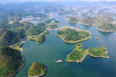 贵阳：百花湖湖光山色美如画